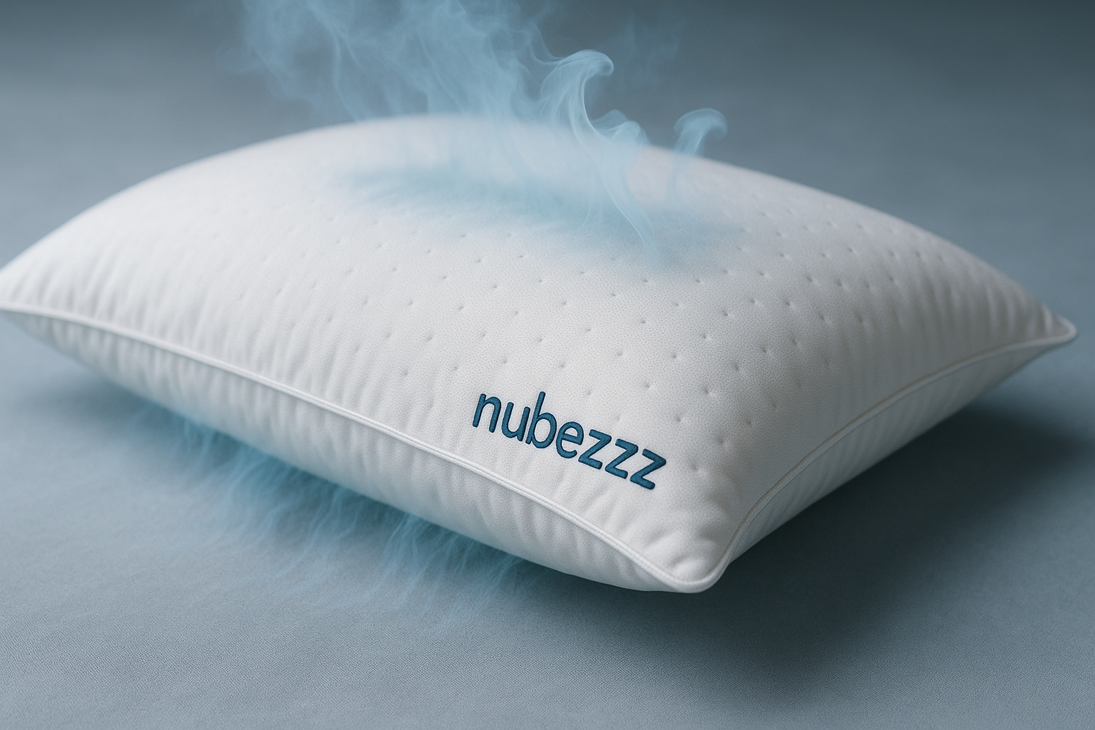 Almohada con efecto frío para verano. Almohada de fibra. Almohada de calidad.